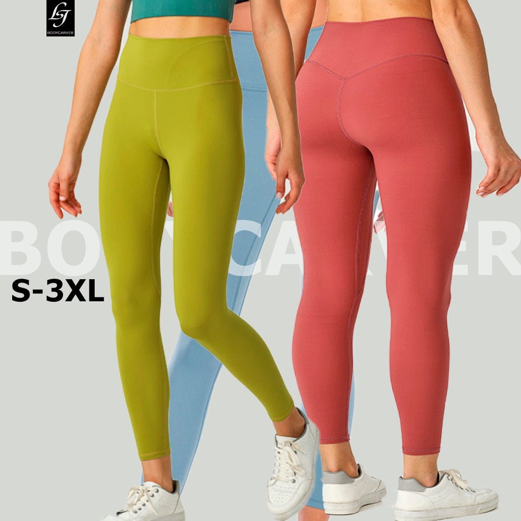 BODYCARVER 3XL Buttery Yoga Pants Women Ultra Elastic Sports
