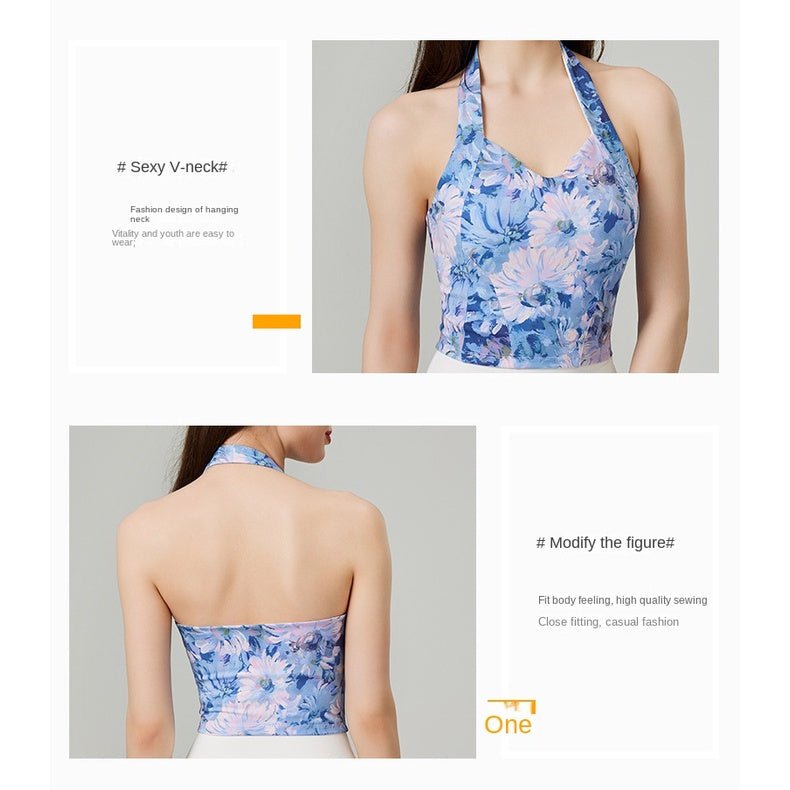 BC Shutter Yoga Vest Women Sports Fitness Top Beauty Back Design Work –  BodyCarver